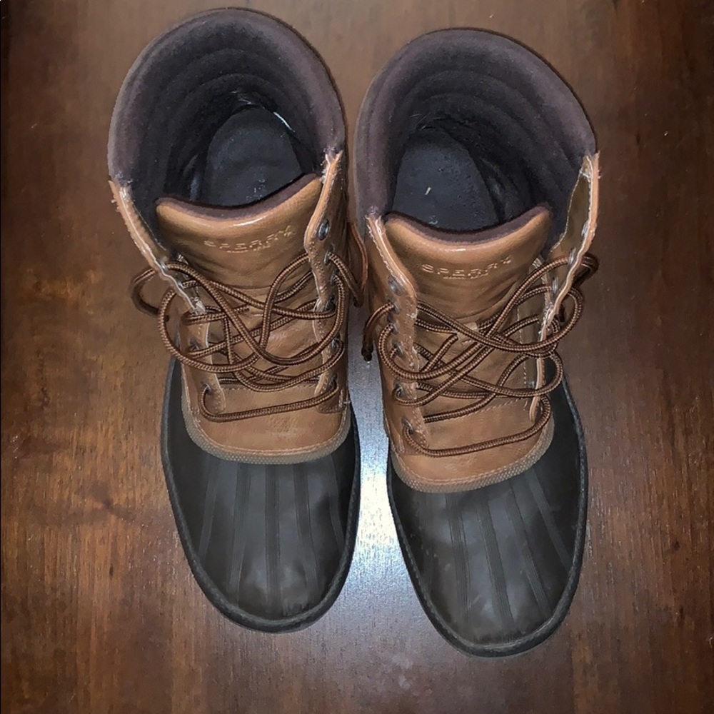 Men’s Sperry’s duck boots
